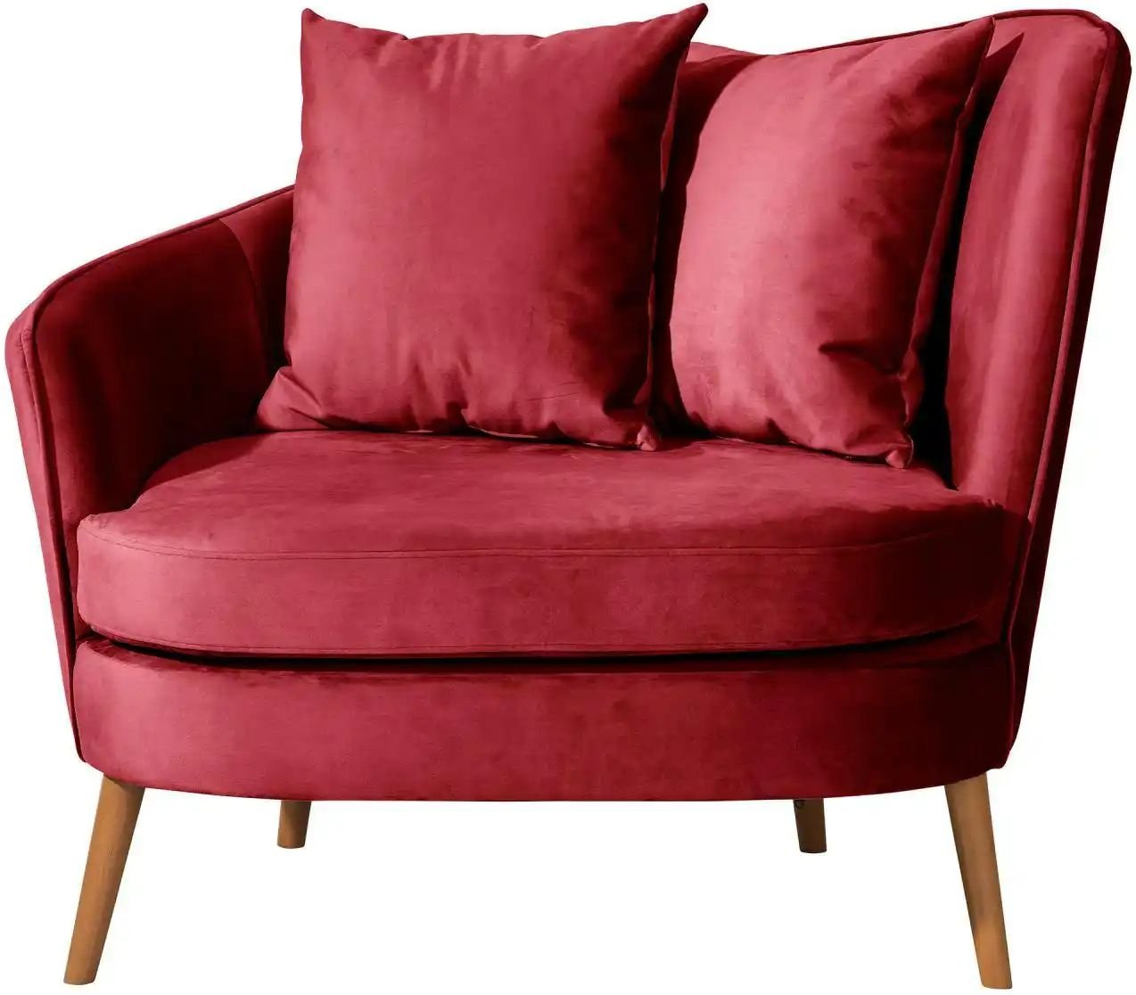 Max Winzer Sessel  Miranda ¦ rot ¦ Maße (cm): B: 106 H: 88 Polstermöbel > Sessel > Lounge Sessel - Höffner