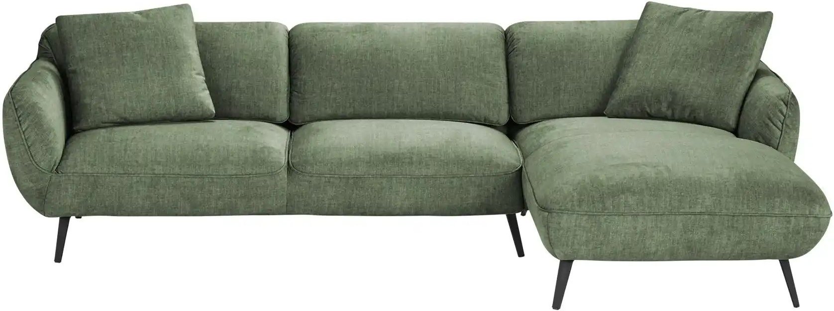 pop Ecksofa Ventus ¦ grün ¦ Maße (cm): B: 281 H: 111 T: 174.0 Polstermöbel > Sofas > 3-Sitzer - Höffner