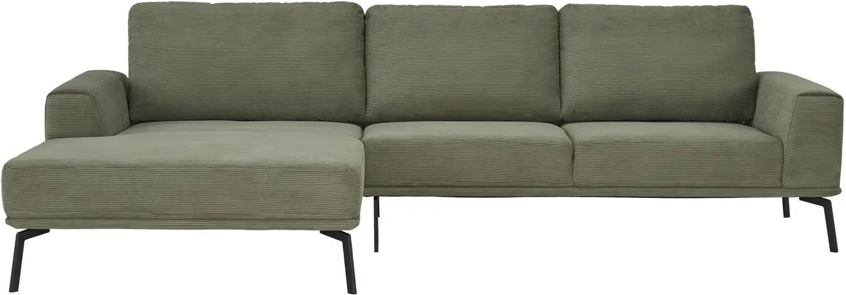 SCHÖNER WOHNEN Kollektion Ecksofa Cord Stage ¦ grün ¦ Maße (cm): B: 80 T: 185.0 Polstermöbel > Sofas > Ecksofas - Höffne...