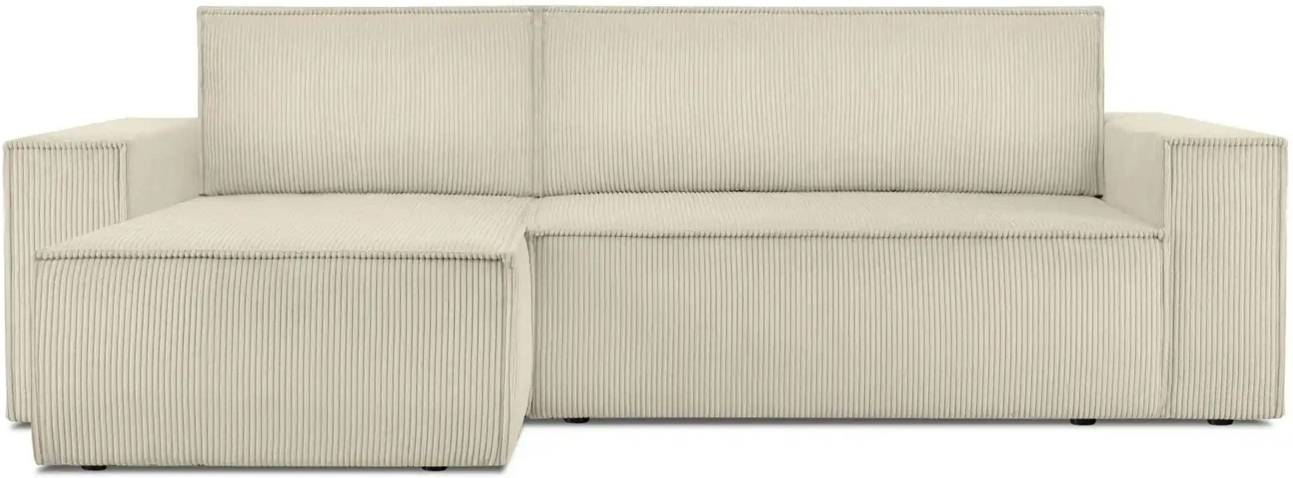 KONSIMO Ecksofa Napi ¦ creme ¦ Maße (cm): B: 262 H: 89 Polstermöbel > Sofas > 3-Sitzer - Höffner