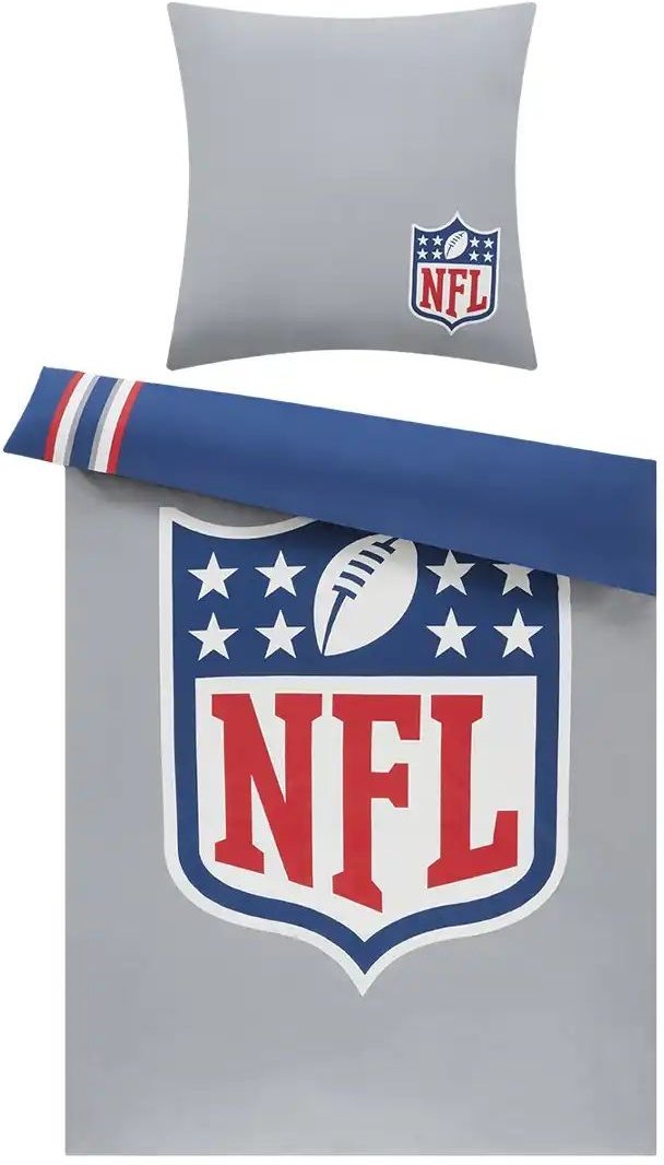 Herding Bettwäsche  NFL ¦ grau ¦ Maße (cm): B: 135 Bettwaren > Bettwäsche > Bettwäsche ganzjährig - Höffner