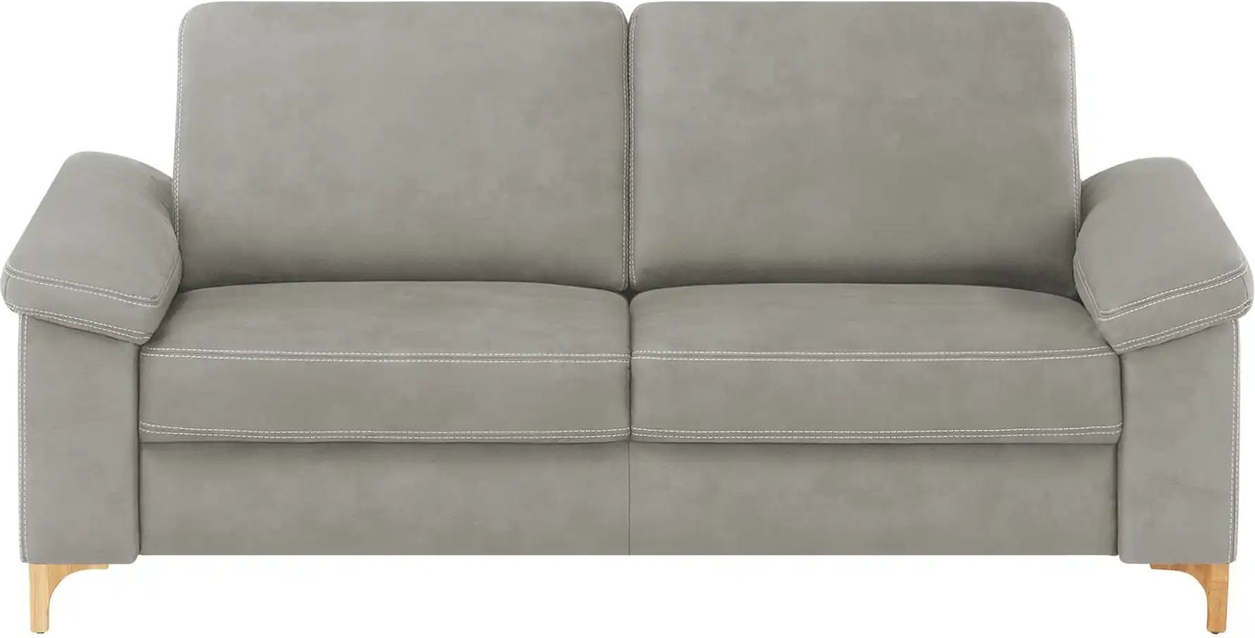 Max Schelling Einzelsofa Maximum Plus ¦ grau ¦ Maße (cm): B: 204 H: 89 T: 96.0 Polstermöbel > Sofas > 3-Sitzer - Höffne...