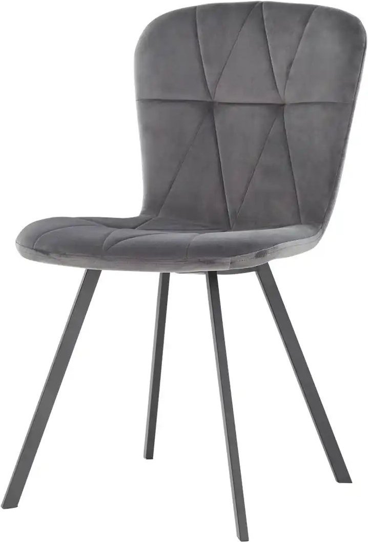Stuhl Timo ¦ grau ¦ Maße (cm): B: 46 H: 84,5 T: 56.5 Stühle > Küchenstühle > Polster Küchenstühle - Höffner