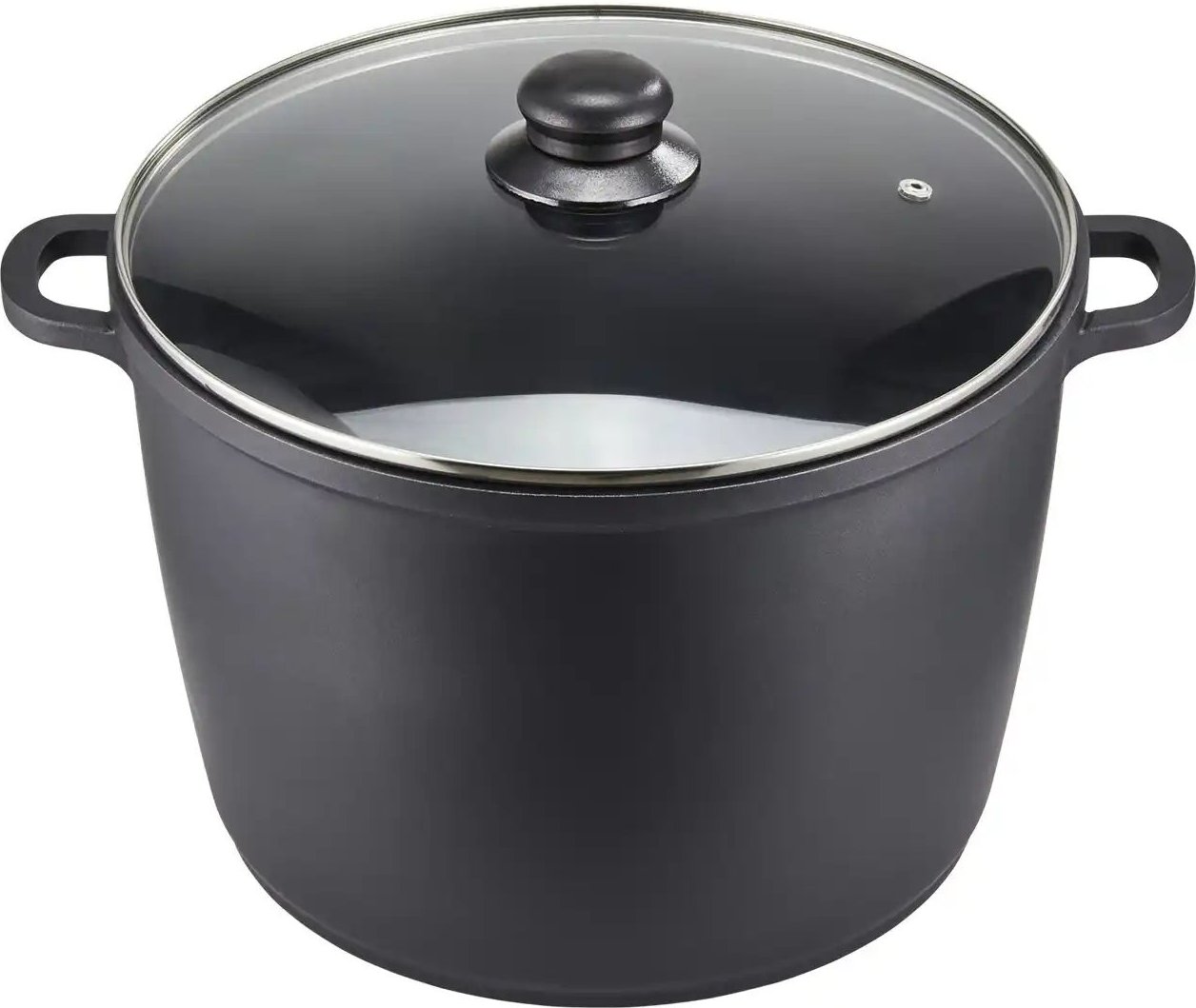 KHG Gemüsetopf 28 cm ¦ schwarz ¦ Aluminium-Guss ¦ Maße (cm): H: 20 Ø: 28 Töpfe & Pfannen & Zubehör > Töpfe - Höffner