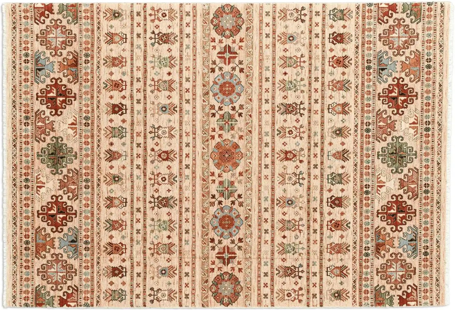 THEKO Wollteppich Saharna ¦ beige ¦ Wolle ¦ Maße (cm): B: 200 Teppiche > Orientteppiche - Höffner