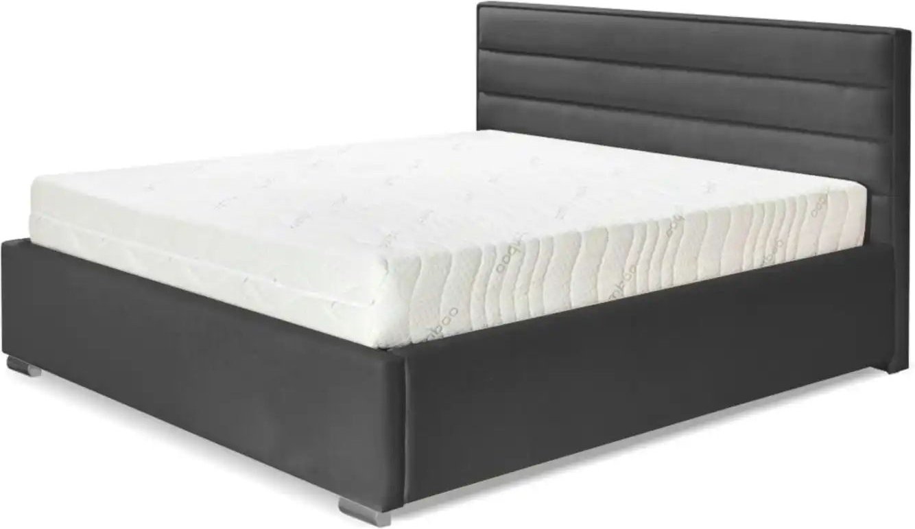 Polsterbett mit Bettkasten Cezar ¦ schwarz ¦ Maße (cm): B: 160 H: 110 Betten > Polsterbetten - Höffner