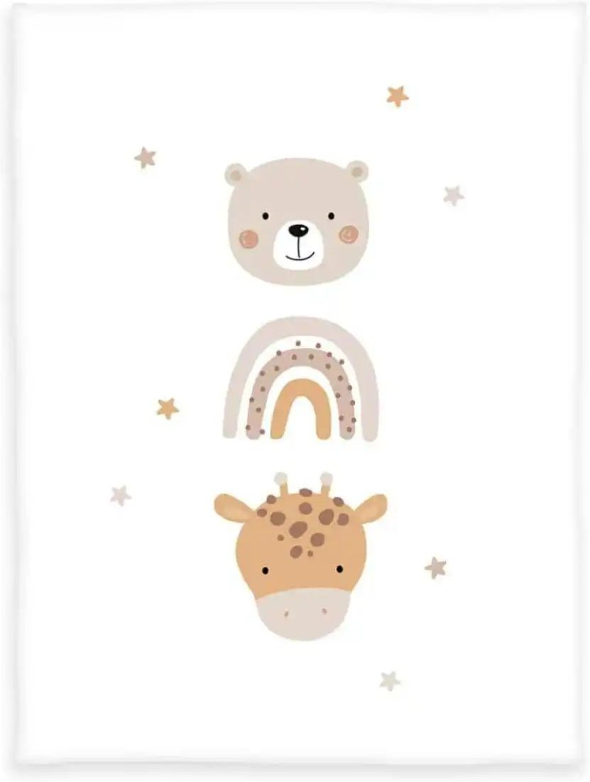 Thumbnail - Herding Kuscheldecke Little Friends ¦ mehrfarbig ¦ Synthetik ¦ Maße (cm): B: 75 H: 1 Baby > Baby Textilien > Babydecken...