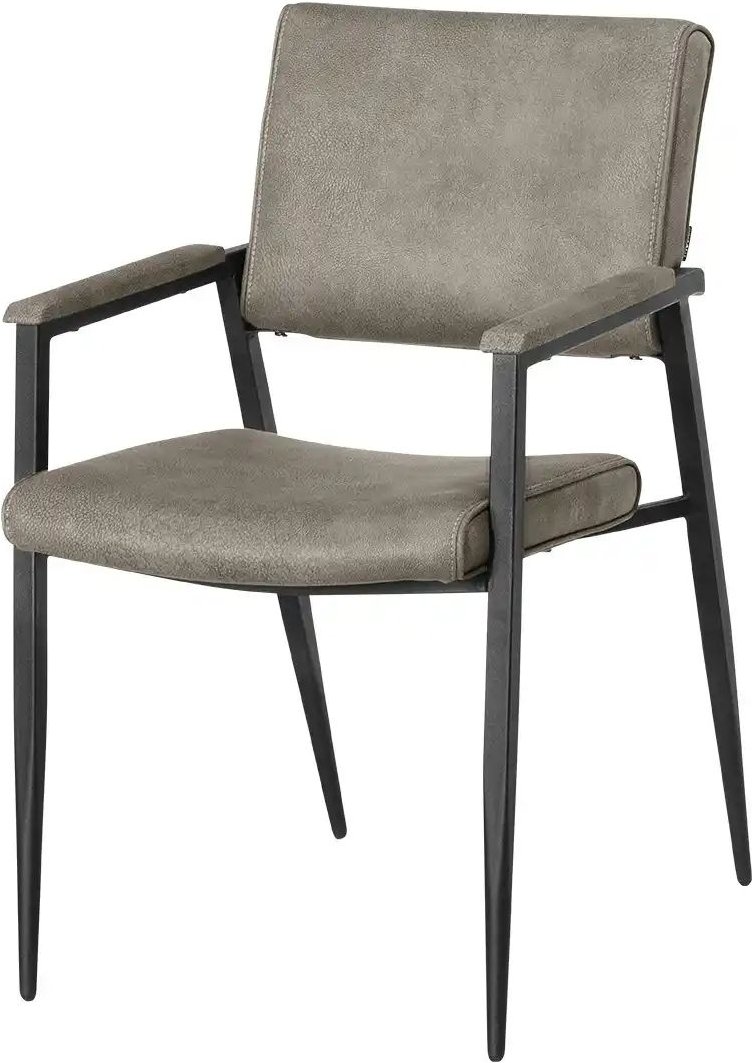 uno Armlehnstuhl Bodie ¦ grau ¦ Maße (cm): B: 46 H: 89,5 T: 64.5 Stühle > Esszimmerstühle > Esszimmerstühle mit Armlehn...