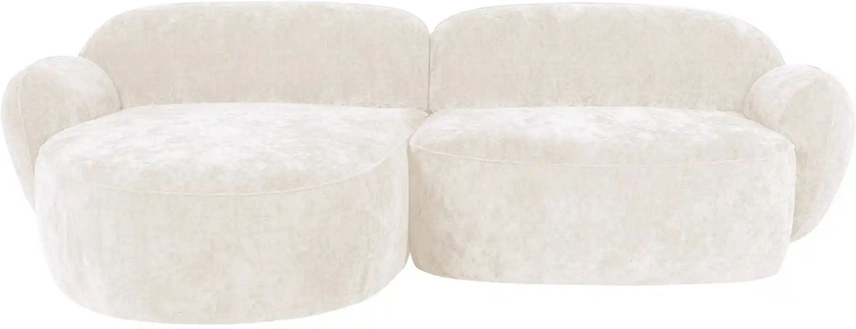 SOHO Ecksofa Bubble ¦ creme ¦ Maße (cm): B: 236 H: 80 T: 164.0 Polstermöbel > Sofas > Ecksofas - Höffner