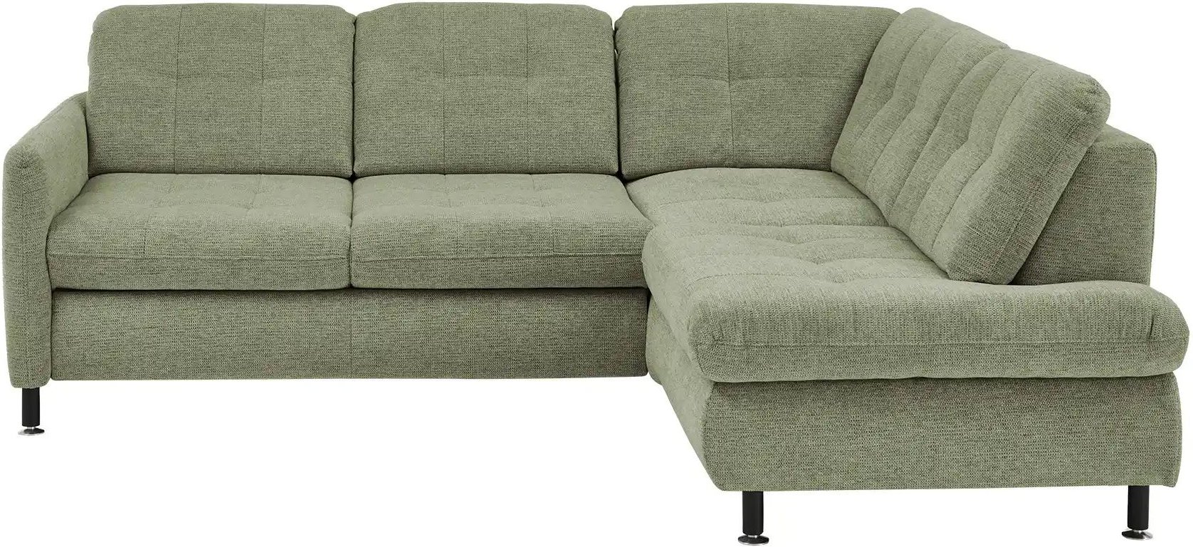 Thumbnail - Lounge Collection Ecksofa LIORA ¦ grün ¦ Maße (cm): B: 242 H: 99 T: 210.0 Polstermöbel > Sofas > 3-Sitzer - Höffner