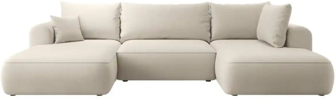 Selsey Wohnlandschaft mit Schlaffunktion Ovo ¦ beige ¦ Maße (cm): B: 375 H: 95 Polstermöbel > Sofas > Schlafsofas - Höff...