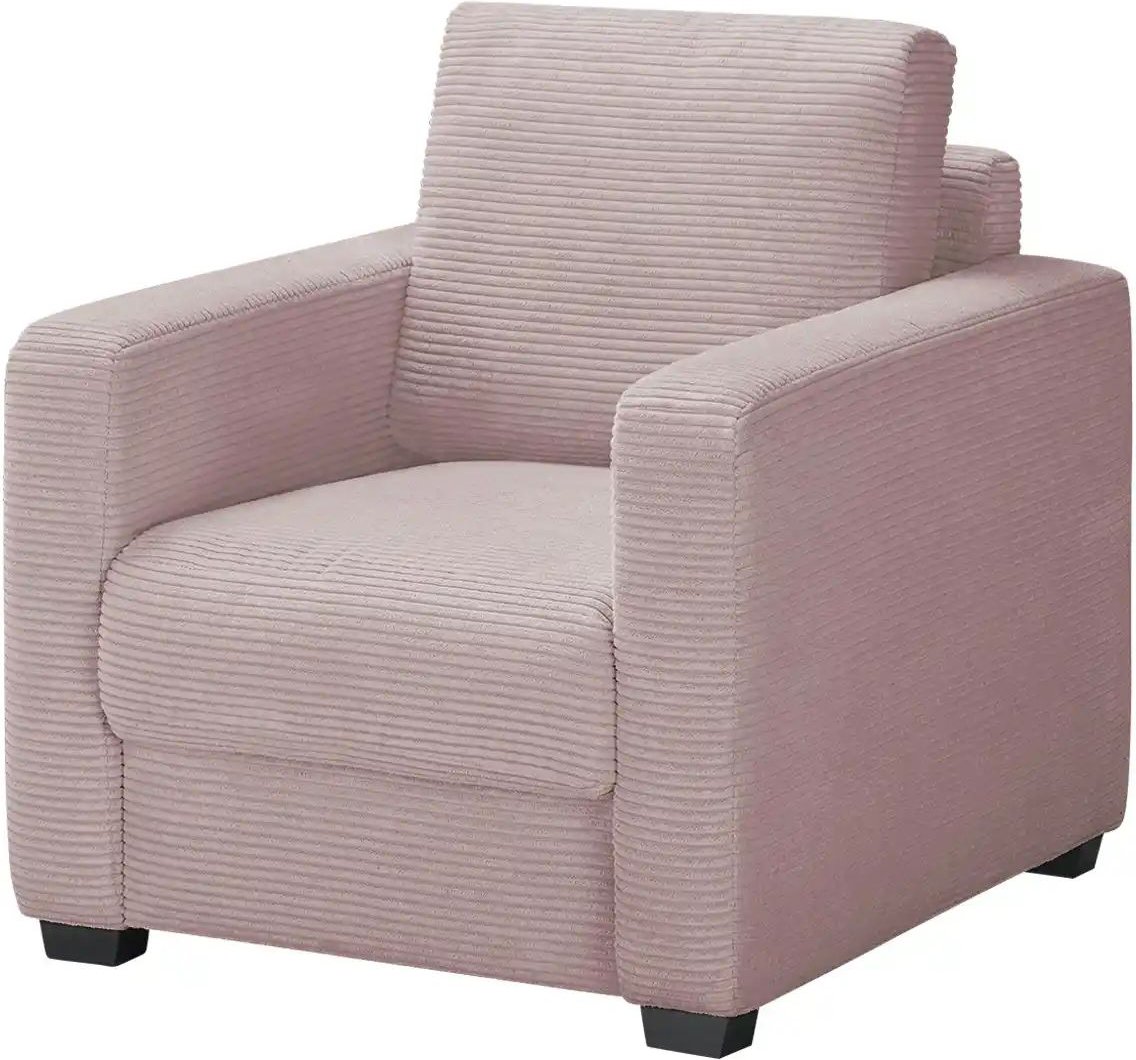 bobb Sessel mit Boxspringpolsterung Lisa de Luxe ¦ rosa/pink ¦ Maße (cm): B: 85 H: 90 T: 93.0 Polstermöbel > Sessel > R...