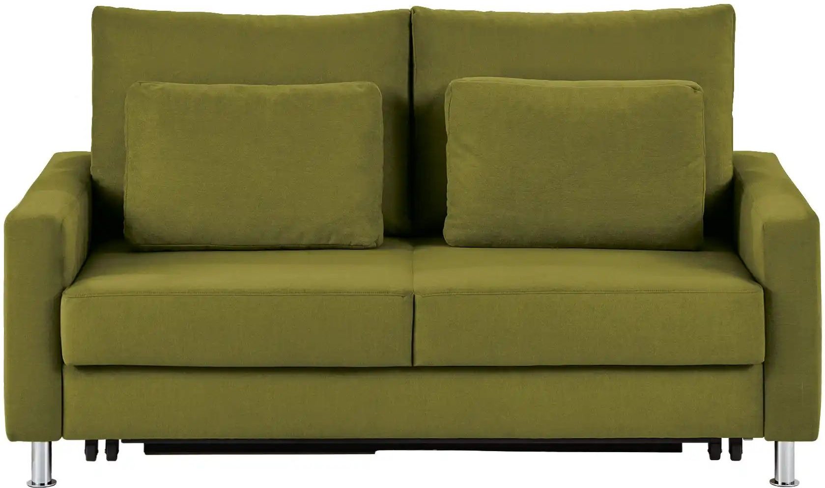 Schlafsofa Mikrofaser Fürth ¦ grün ¦ Maße (cm): B: 166 H: 90 T: 95.0 Polstermöbel > Sofas > 2-Sitzer - Höffner