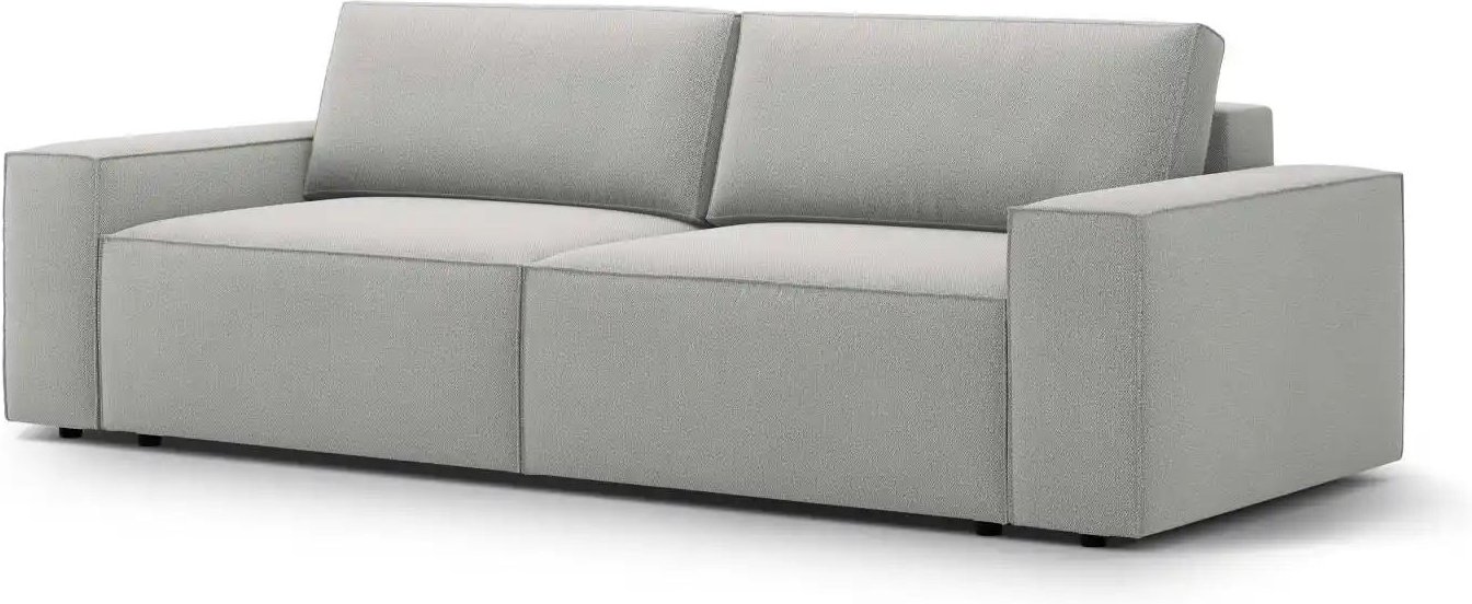 Micadoni Einzelsofa Jodie ¦ grau ¦ Maße (cm): B: 247 H: 86 Polstermöbel > Sofas > 3-Sitzer - Höffner