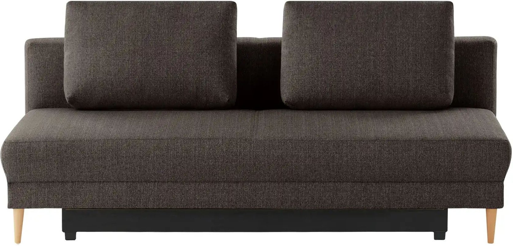 Schlafsofa mit Schlaffunktion Genua ¦ braun ¦ Maße (cm): B: 205 H: 89 T: 104.0 Polstermöbel > Sofas > Einzelsofas - Höff...