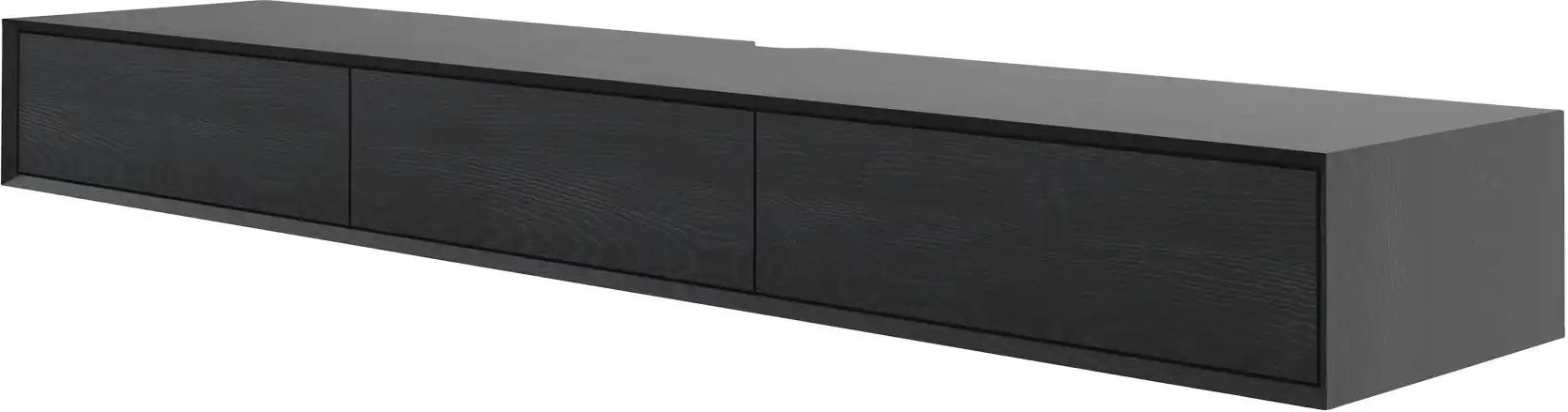 TV-Lowboard Stream ¦ schwarz ¦ Maße (cm): B: 200 H: 22 T: 43.0 Kommoden & Sideboards > Lowboards - Höffner