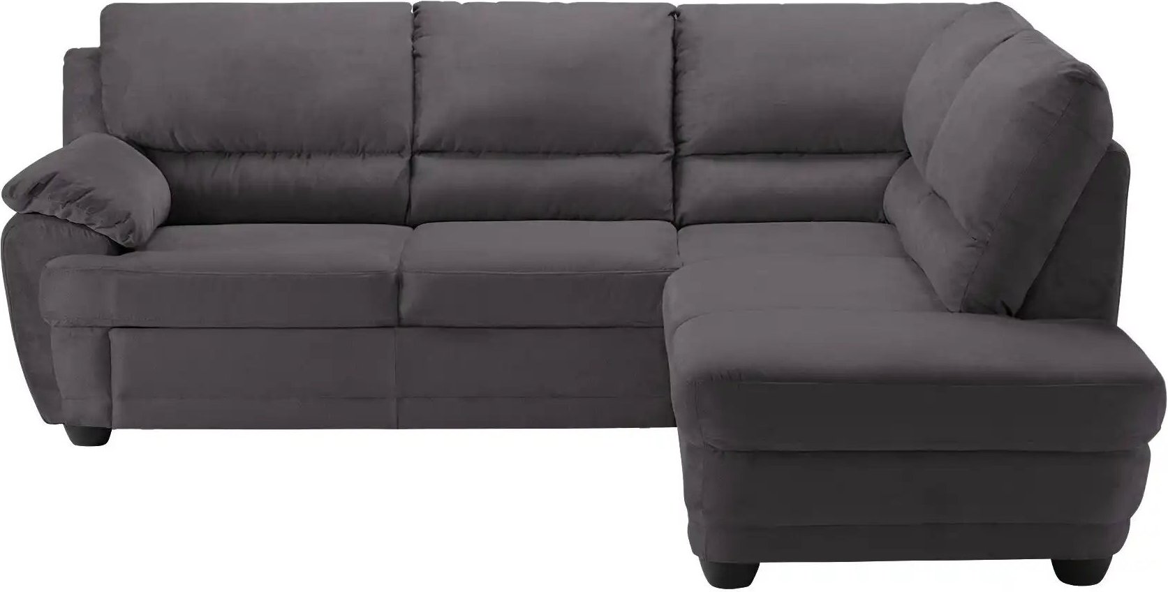uno Ecksofa Nebolo ¦ grau ¦ Maße (cm): B: 245 H: 97 T: 222.0 Polstermöbel > Sofas > 3-Sitzer - Höffner