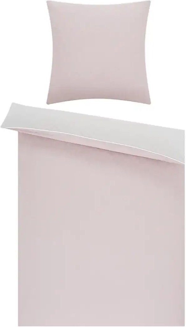 Thumbnail - como Renforcé Wende-Bettwäsche Chambray Piping ¦ rosa/pink ¦ Maße (cm): B: 135 Bettwaren > Bettwäsche > Bettwäsche ganz...