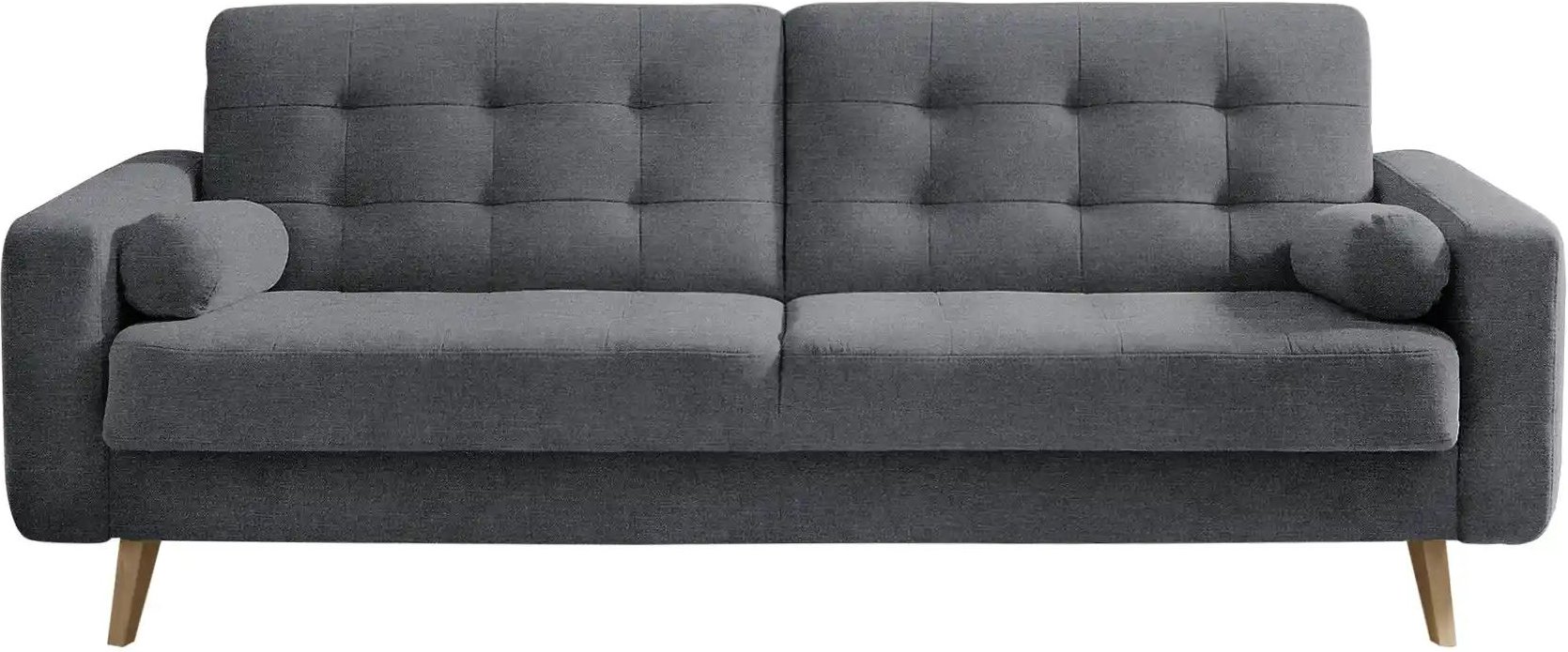 Thumbnail - Schlafsofa mit Bettkasten Fjord ¦ grau ¦ Maße (cm): B: 226 H: 88 T: 90.0 Polstermöbel > Sofas > 3-Sitzer - Höffner