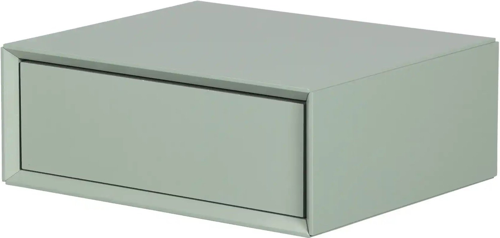 Nachtkommode hängend Lumi ¦ grün ¦ Maße (cm): B: 48 H: 18,5 T: 40.0 Tische > Nachttische - Höffner