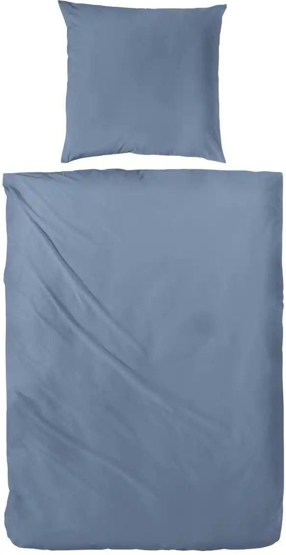 Baumwoll Bettwäsche-Set ¦ blau ¦ Maße (cm): B: 155 H: 1 Bettwaren > Bettwäsche > Bettwäsche ganzjährig - Höffner