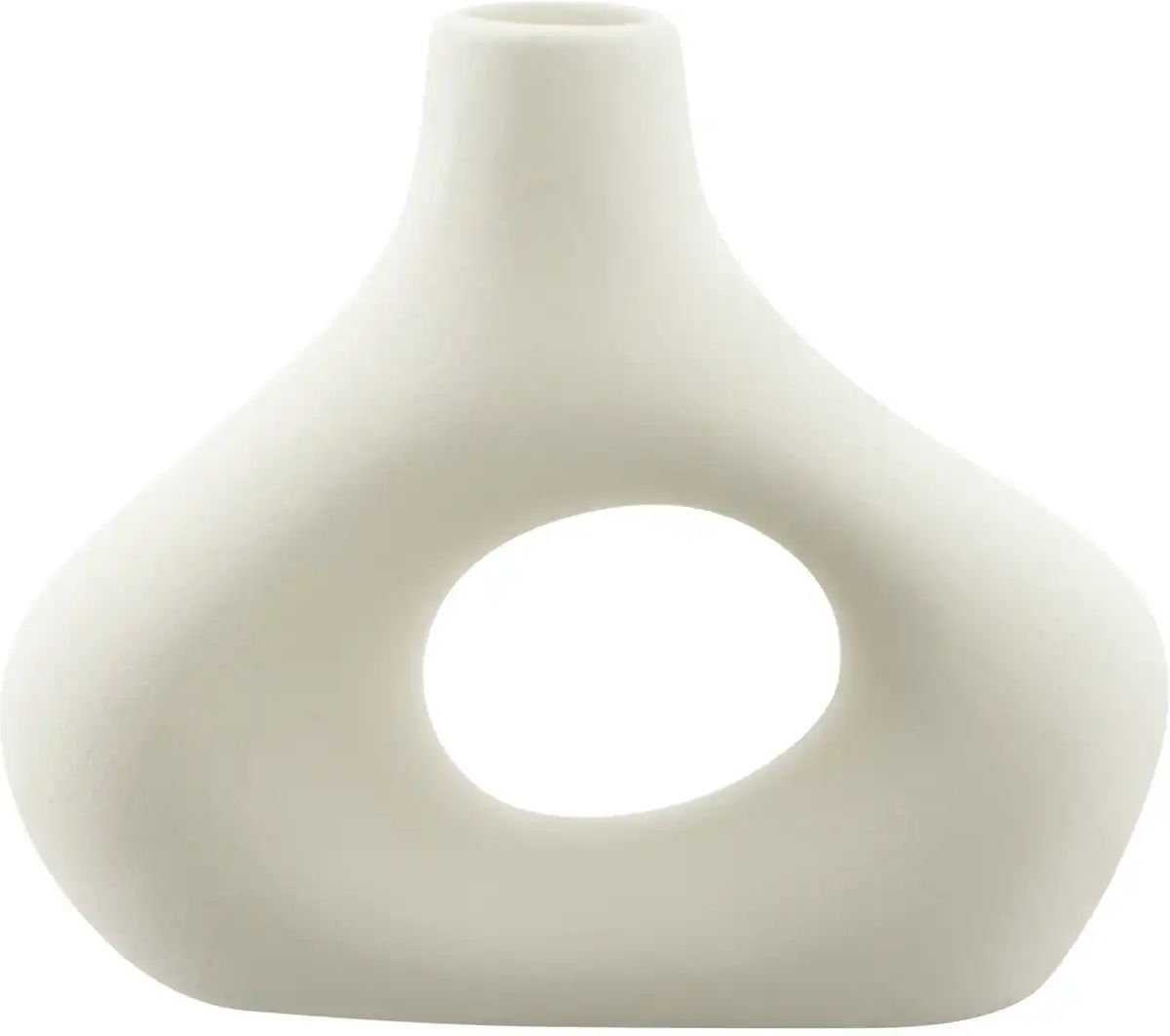 HOME STORY Vase ¦ weiß ¦ Porzellan ¦ Maße (cm): B: 5 H: 13,7 Accessoires > Vasen - Höffner