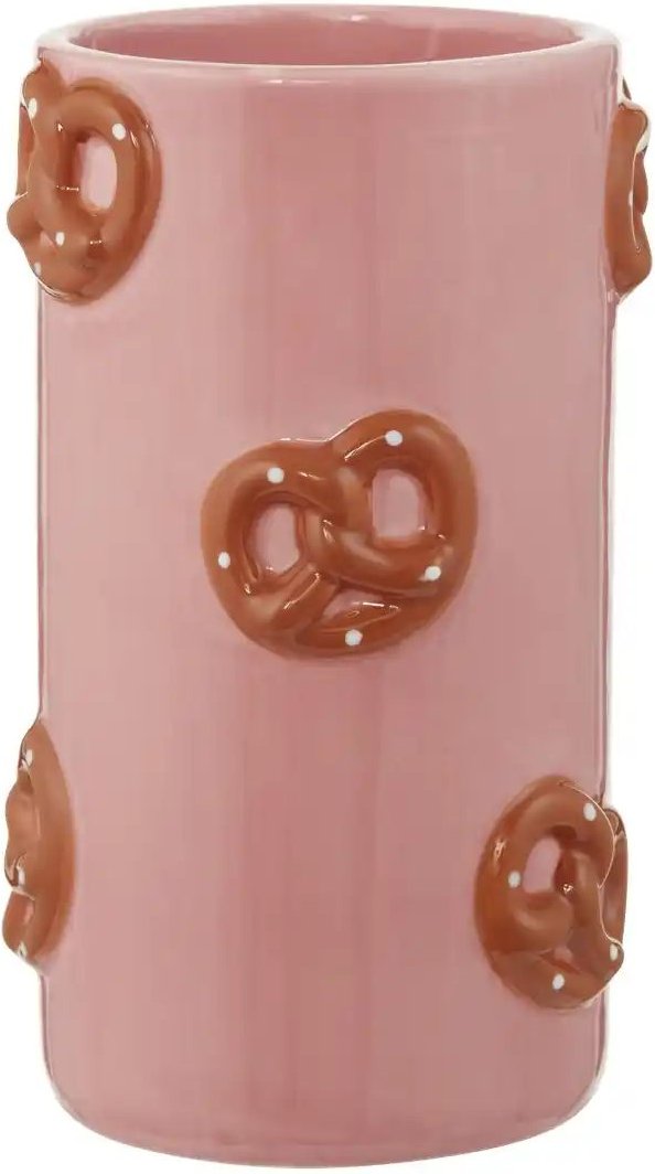 Vase Bretzel ¦ rosa/pink ¦ Keramik ¦ Maße (cm): B: 10 H: 17,3 Accessoires > Vasen - Höffner