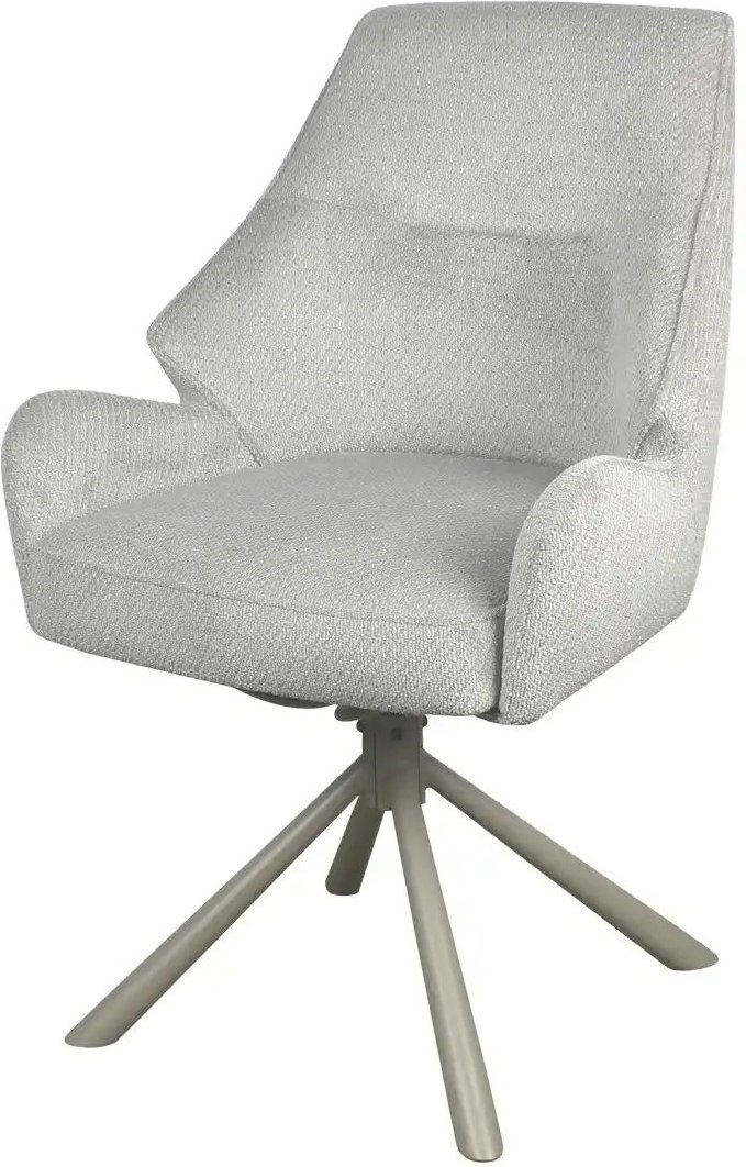 Drehstuhl Isak ¦ Maße (cm): B: 60,5 H: 91,5 T: 59.5 Stühle > Esszimmerstühle > Esszimmerstühle mit Armlehnen - Höffner