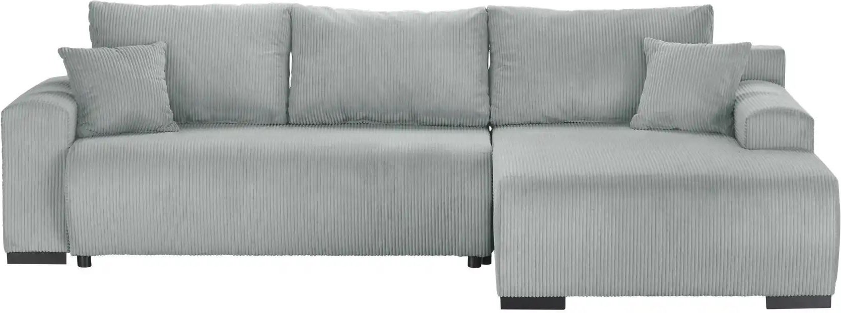 smart Ecksofa  Nelly ¦ grau ¦ Maße (cm): B: 270 H: 85 T: 185.0 Polstermöbel > Sofas > 3-Sitzer - Höffner