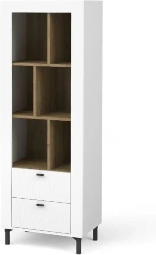 Standregal ¦ weiß ¦ Maße (cm): B: 60 H: 169 Regale > Standregale - Höffner