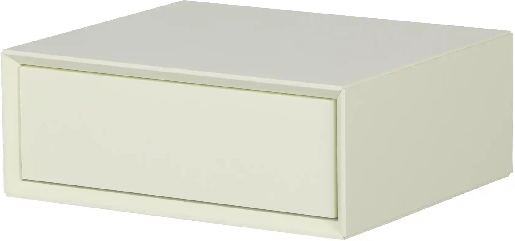 Nachtkommode hängend Lumi ¦ creme ¦ Maße (cm): B: 48 H: 18,5 T: 40.0 Tische > Nachttische - Höffner