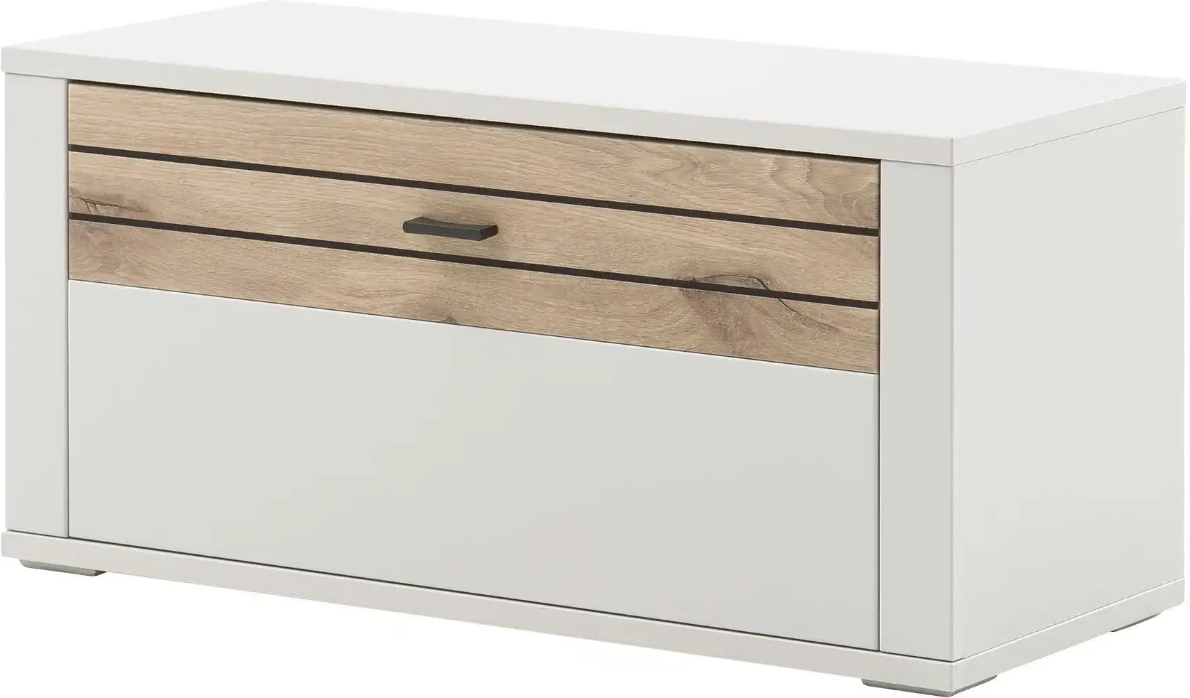 Garderobenbank Octave ¦ weiß ¦ Maße (cm): B: 90 H: 44 T: 38.0 Bänke > Einzelbänke - Höffner