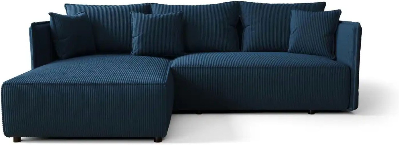 Thumbnail - Ecksofa Milano ¦ blau ¦ Maße (cm): B: 245 H: 85 Polstermöbel > Sofas > 3-Sitzer - Höffner