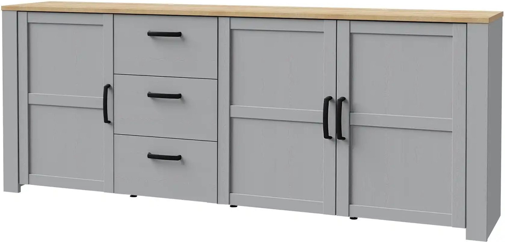 Thumbnail - Sideboard Toneo ¦ weiß ¦ Maße (cm): B: 220 H: 87 T: 42.0 Kommoden & Sideboards > Sideboards - Höffner