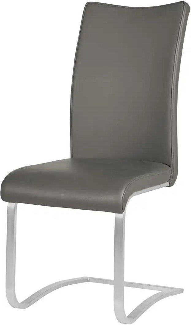 uno Freischwinger mit Edelstahlgestell Letitia ¦ grau ¦ Maße (cm): B: 43 H: 103 T: 52.0 Stühle > Schwingstühle - Höffner