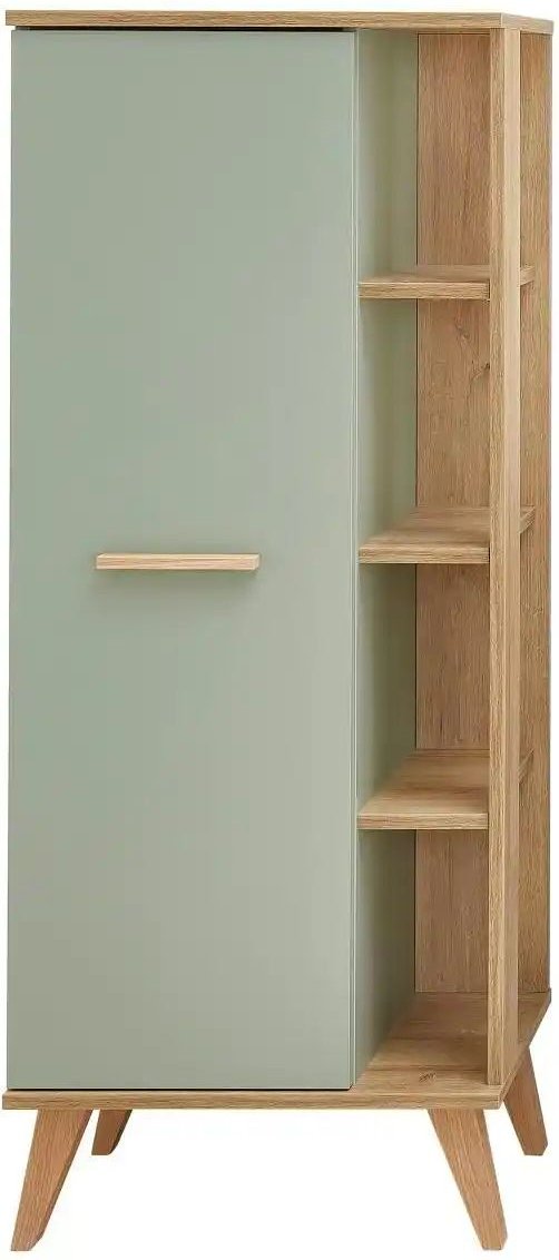Midischrank Dehmsee ¦ grün ¦ Maße (cm): B: 50,5 H: 128 Schränke > Badschränke > Bad-Midischränke - Höffner
