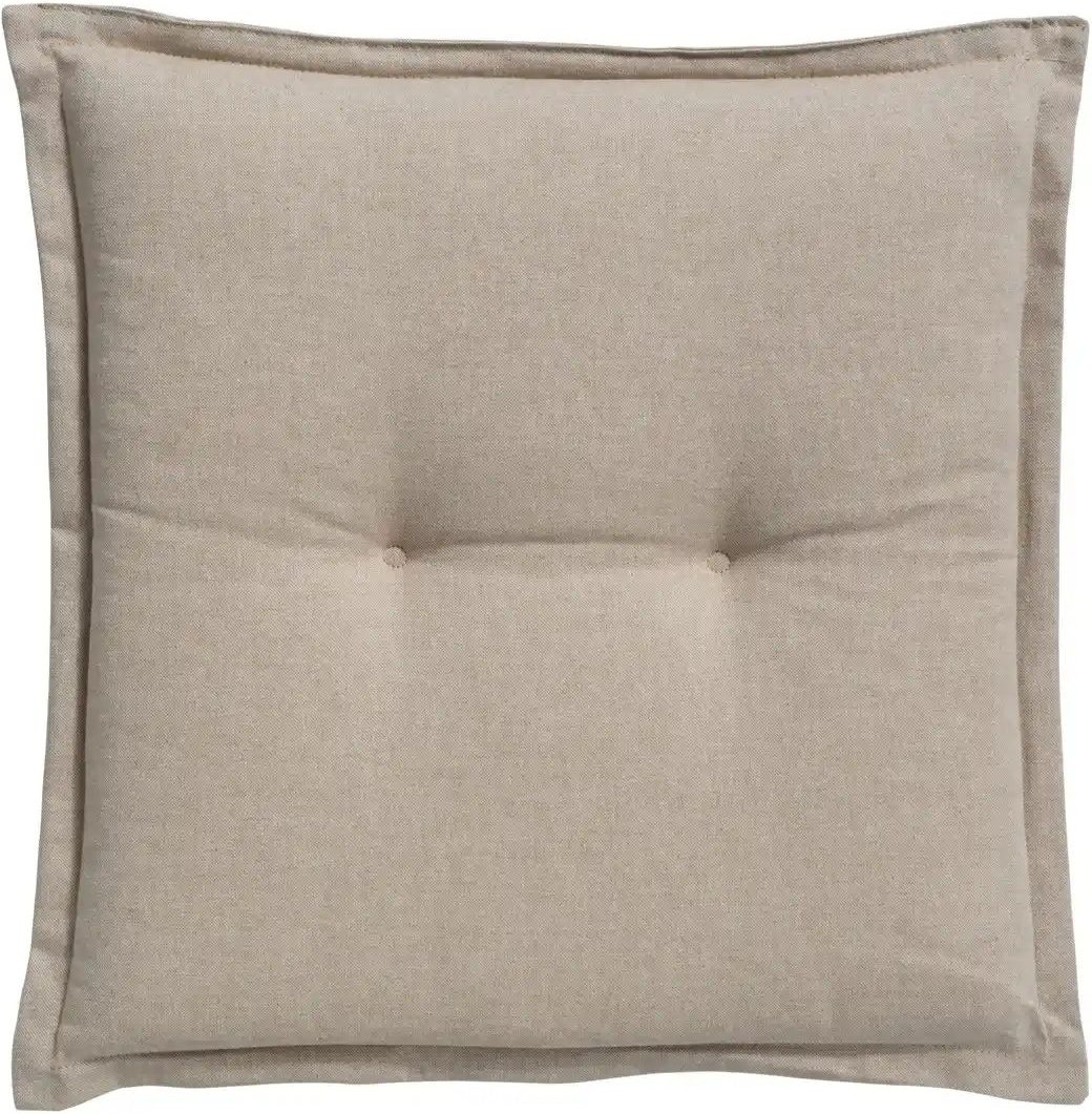 GO-DE Gartenmöbel-Auflage High Tea Sand ¦ beige ¦ Maße (cm): B: 50 H: 7 Garten > Auflagen & Kissen > Gartenhocker-Aufla...