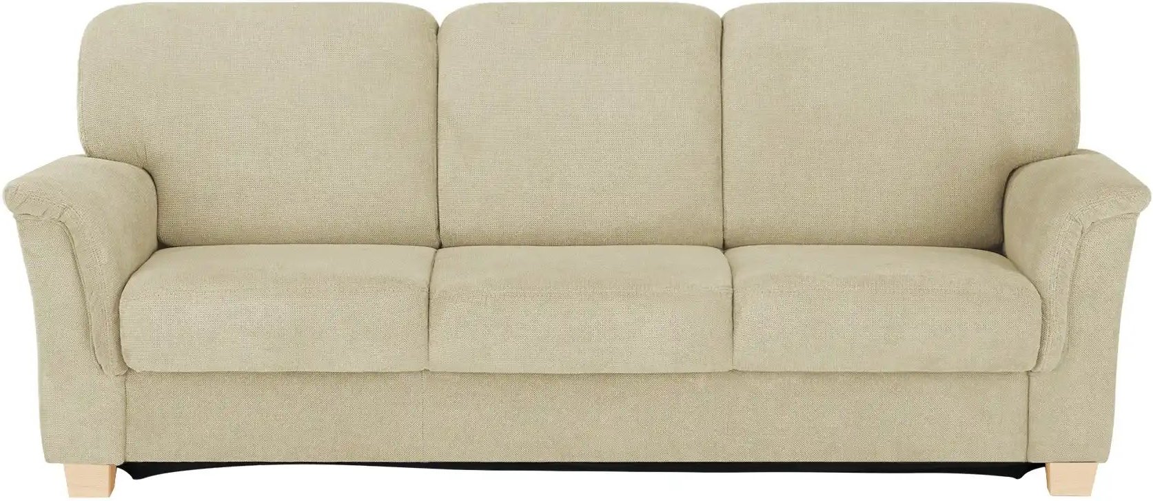 smart Sofa Valencia ¦ creme ¦ Maße (cm): B: 224 H: 90 T: 93.0 Polstermöbel > Sofas > 3-Sitzer - Höffner