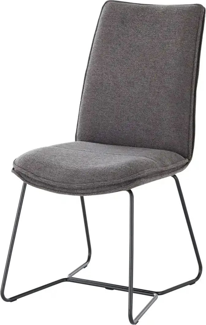 Esszimmerstuhl mit Griff Zabea ¦ grau ¦ Maße (cm): B: 48 H: 94 T: 65.0 Stühle > Küchenstühle > Polster Küchenstühle - Hö...