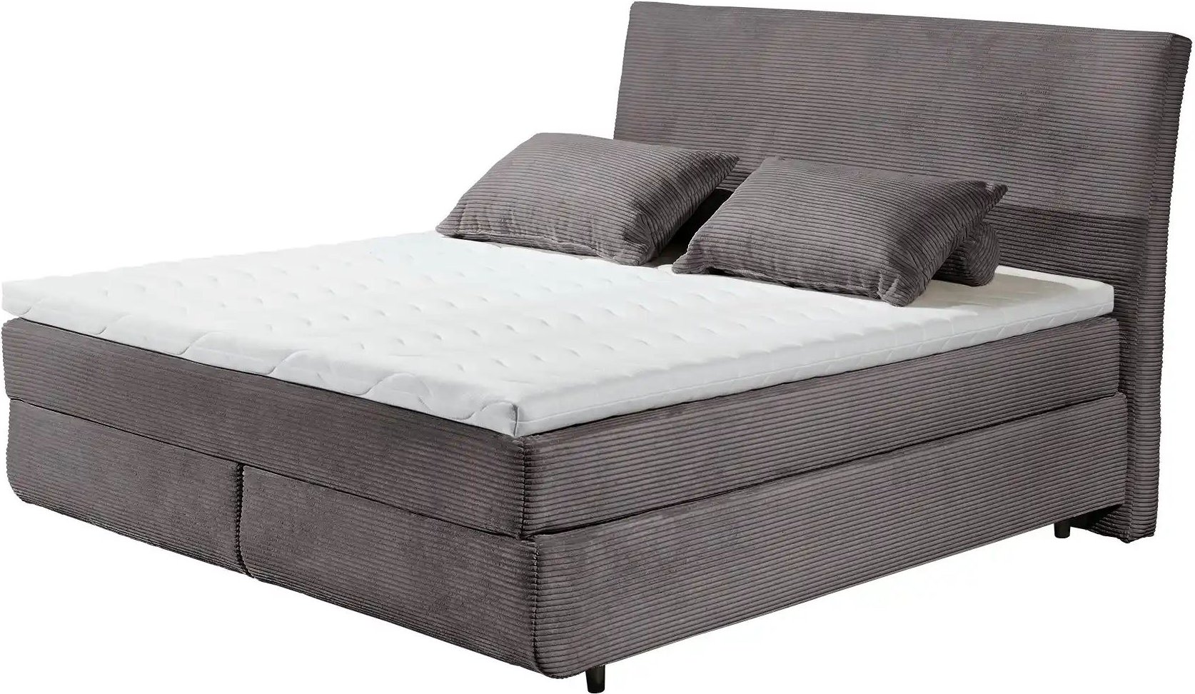 Boxspringbett Kent ¦ braun ¦ Maße (cm): B: 185 H: 126 Betten > Boxspringbetten - Höffner