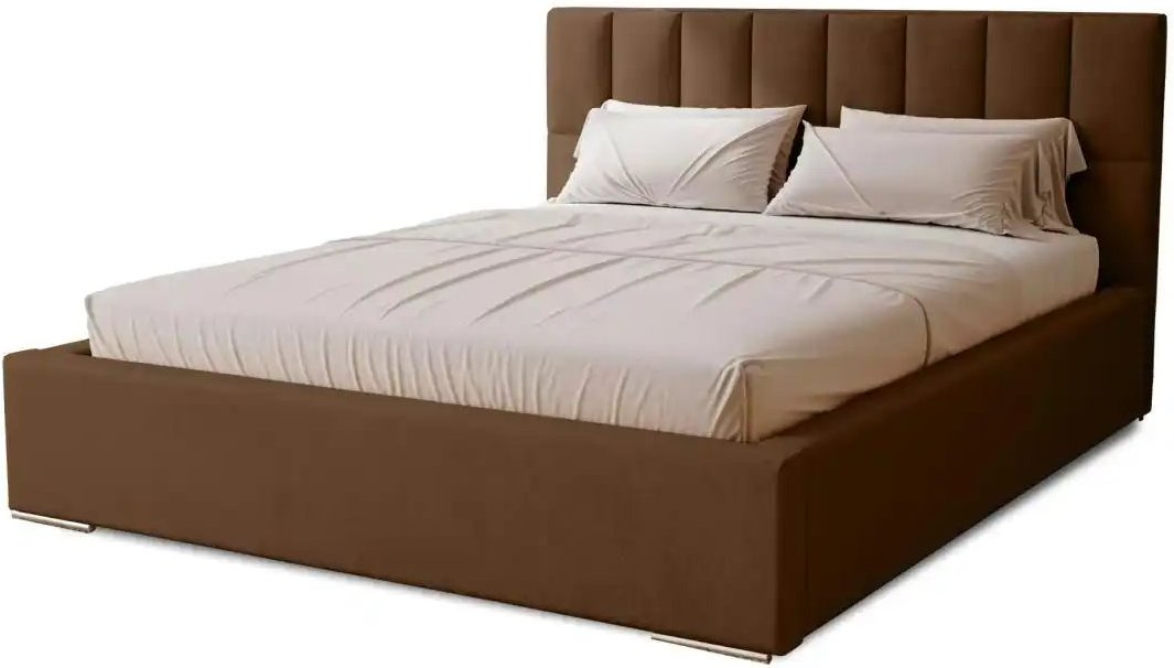 Thumbnail - Polsterbett mit Stauraum Draven ¦ braun ¦ Maße (cm): B: 135 H: 100 Betten > Polsterbetten - Höffner