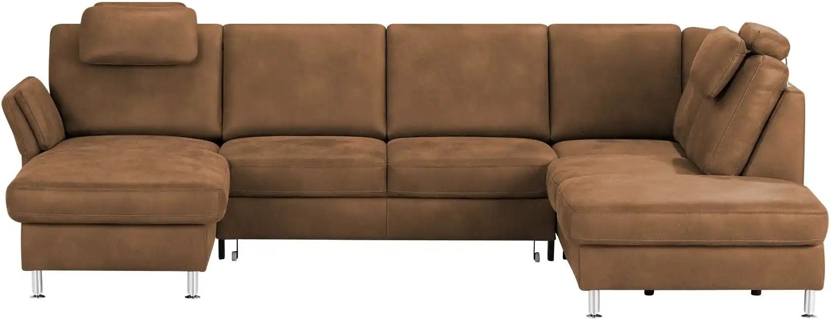 Mein Sofa bold Wohnlandschaft Veit ¦ braun ¦ Maße (cm): B: 305 H: 90 T: 200.0 Polstermöbel > Sofas > Wohnlandschaften -...