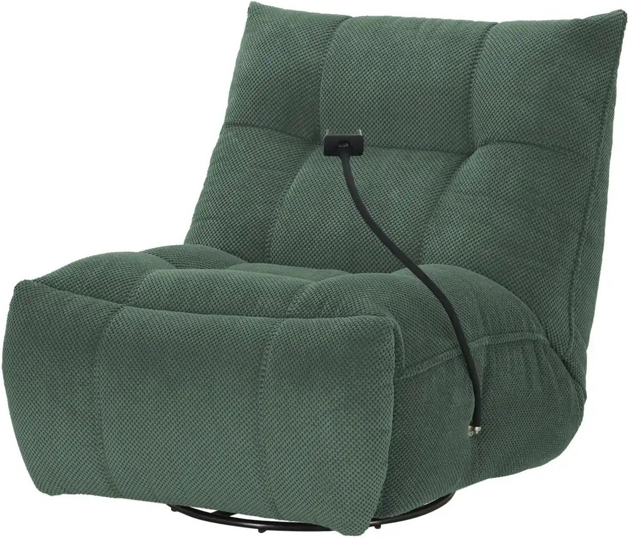 uno Sessel Relaxfunktion Tokyo ¦ grün ¦ Maße (cm): B: 87 H: 91 T: 106.0 Polstermöbel > Sessel > Relaxsessel - Höffner