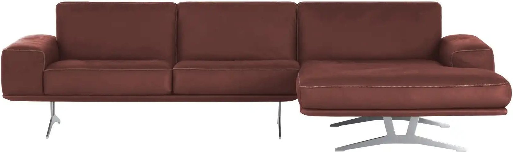 KOINOR Ecksofa Hiero ¦ rot ¦ Maße (cm): B: 298 H: 80 T: 154.0 Polstermöbel > Sofas > Ecksofas - Höffner