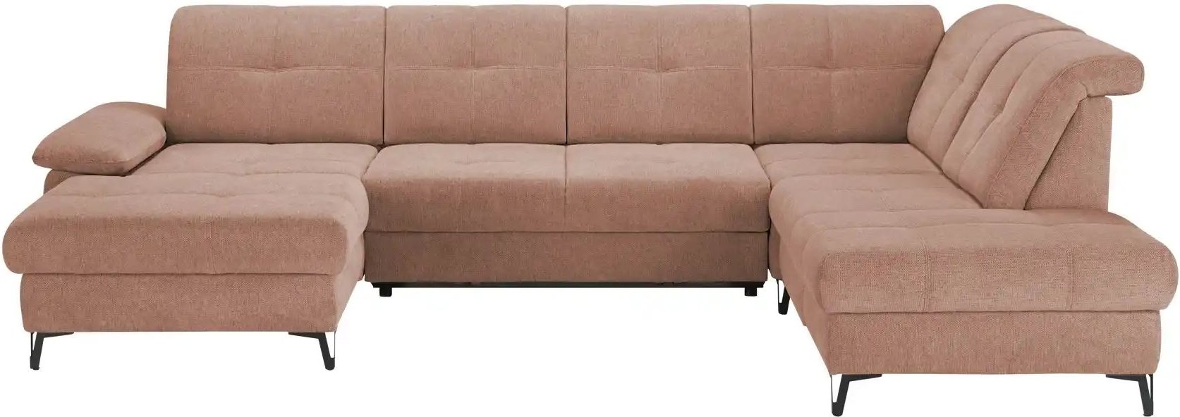 medium Wohnlandschaft Planova II ¦ rosa/pink ¦ Maße (cm): B: 338 H: 96 T: 249.0 Polstermöbel > Sofas > Wohnlandschaften...