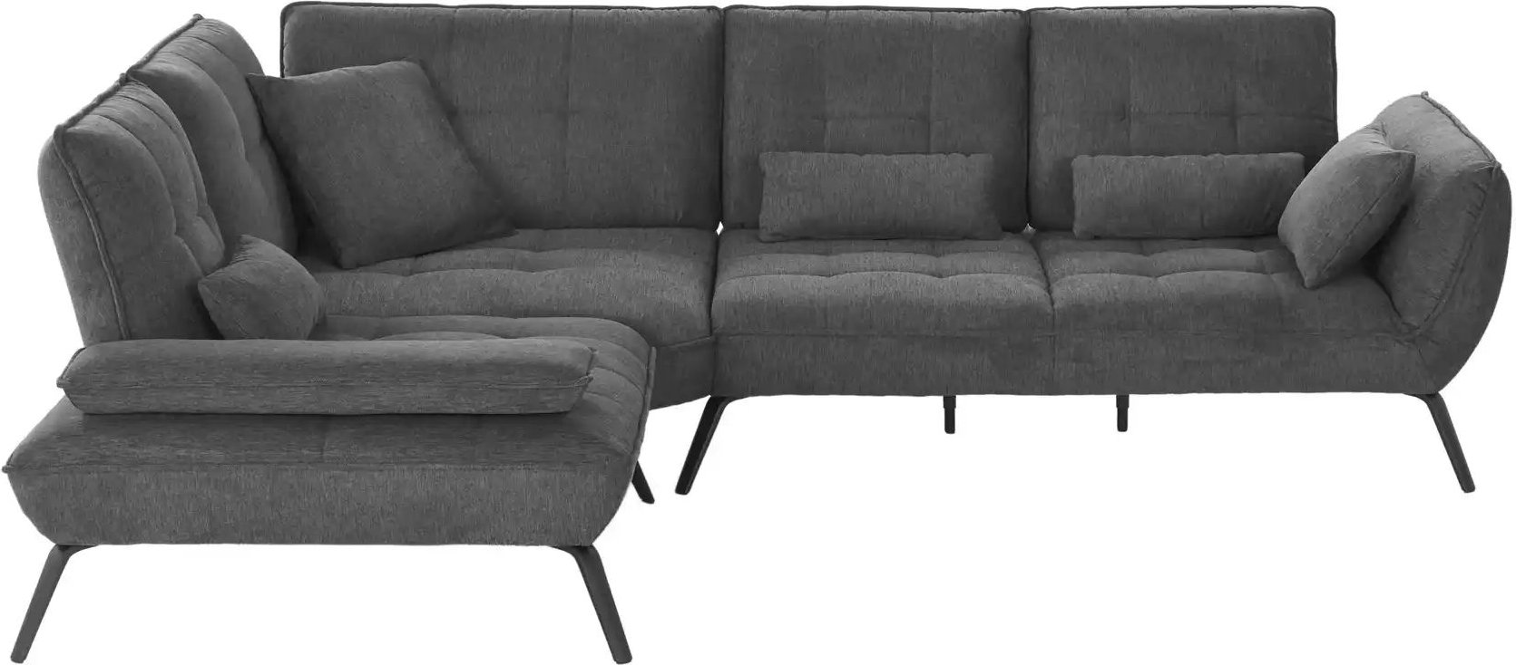 vito Ecksofa Ticona ¦ grau ¦ Maße (cm): B: 326 H: 93 T: 266.0 Polstermöbel > Sofas > Ecksofas - Höffner