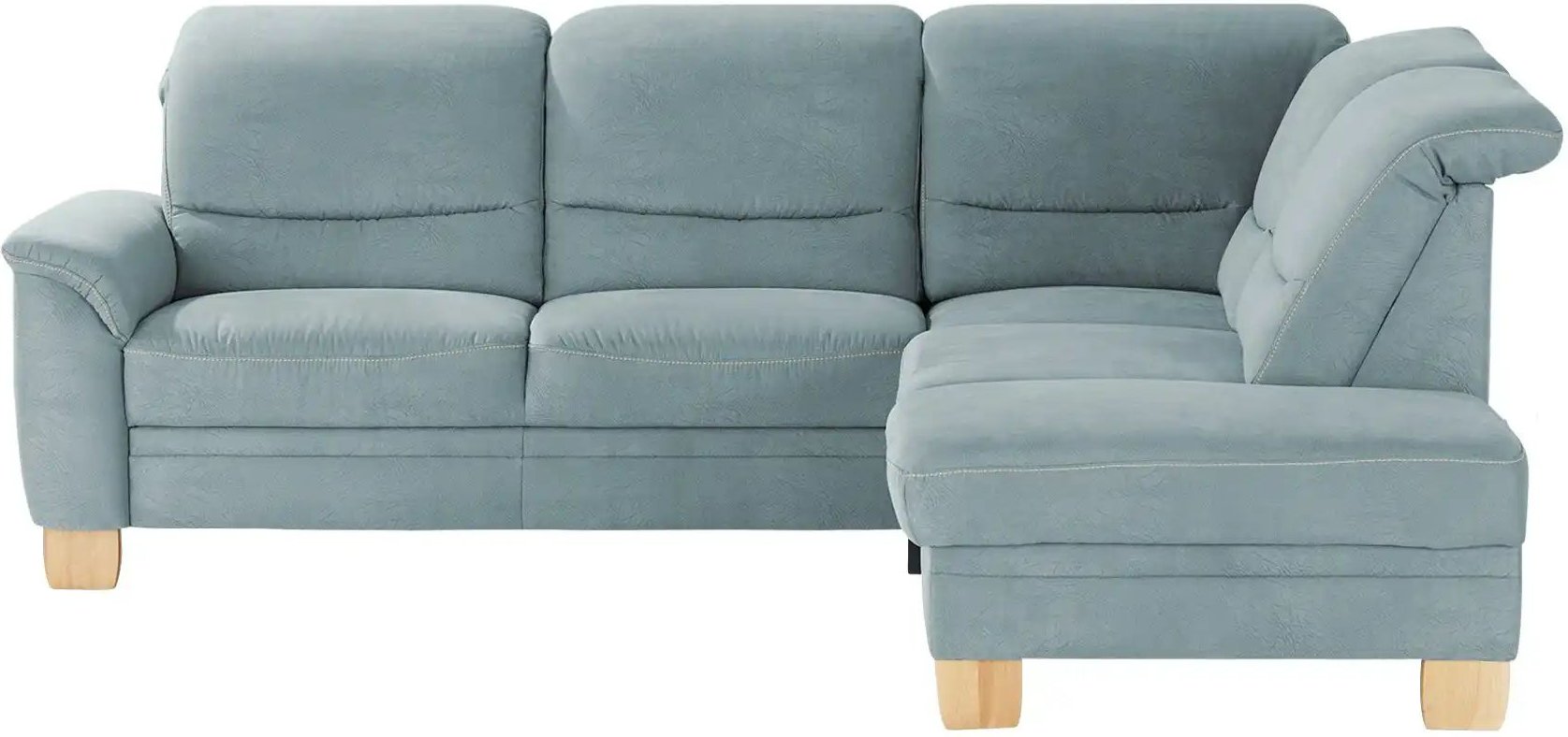 meinSofa Ecksofa Liva ¦ blau ¦ Maße (cm): B: 254 T: 224.0 Polstermöbel > Sofas > Ecksofas - Höffner