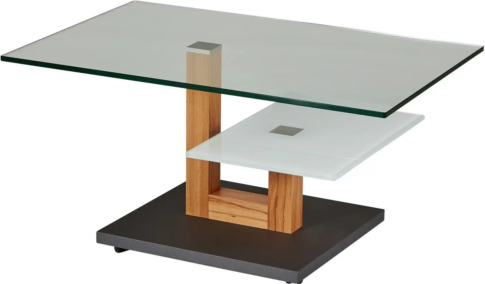 Couchtisch Hadar ¦ holzfarben ¦ Maße (cm): B: 60 H: 42,5 Tische > Mehr Tische > Couchtische mit Glasplatte - Höffner