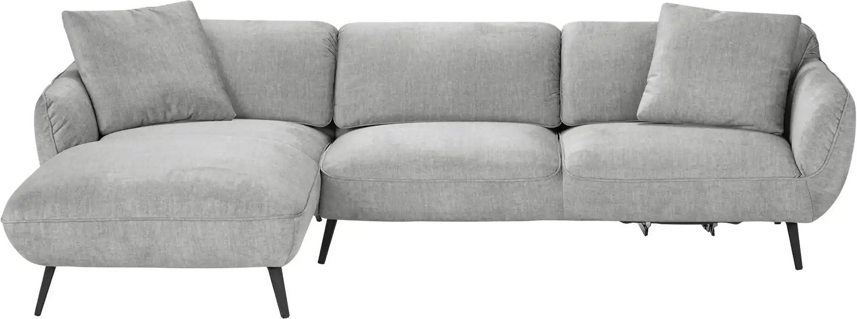 pop Ecksofa Ventus ¦ grau ¦ Maße (cm): B: 281 H: 111 T: 174.0 Polstermöbel > Sofas > 3-Sitzer - Höffner