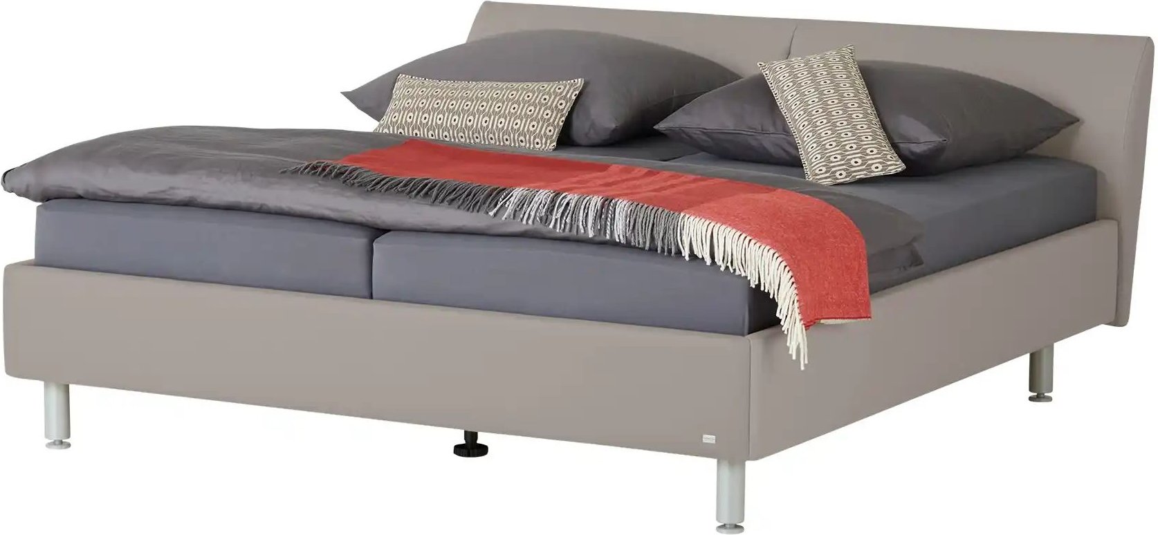 RUF Polsterbett mit Bettkasten Casa ¦ grau ¦ Maße (cm): B: 174 H: 87 Betten > Polsterbetten - Höffner